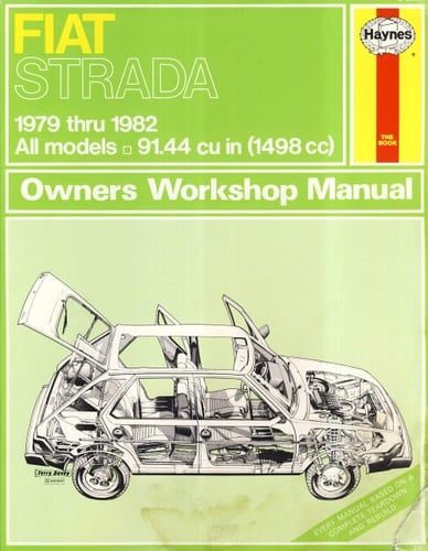 Haynes Fiat Strada Owner's Workshop Manual 1979-1982