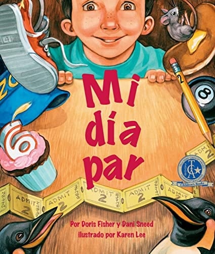 Mi día par (Basic Math Numbers: Math with a Laugh) (Spanish Edition)