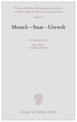 Mensch - Staat - Umwelt