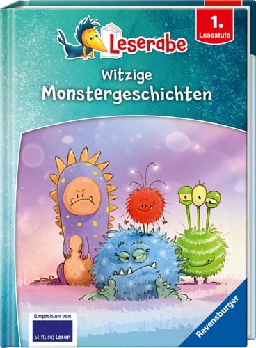 Witzige Monstergeschichten - Leserabe ab 1. Klasse - Erstlesebuch für Kinder ab 6 Jahren