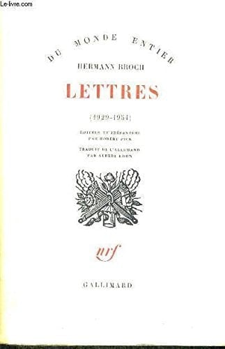 Lettres: (1929-1951)