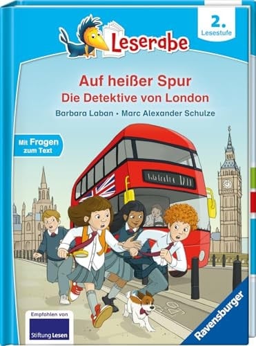 Auf heißer Spur - Die Detektive von London - Leserabe ab 2. Klasse - Erstlesebuch für Kinder ab 7 Jahren