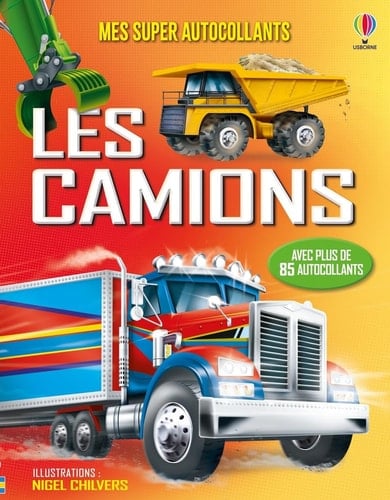 Les camions Avec plus de 85 autocollants