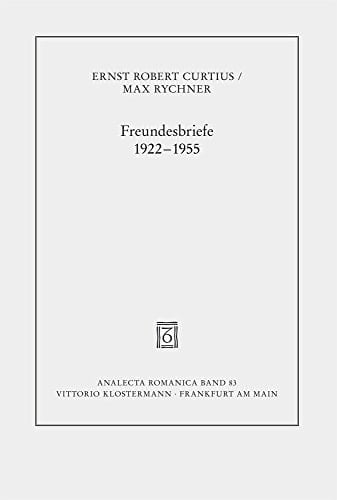 Freundesbriefe 1922-1955