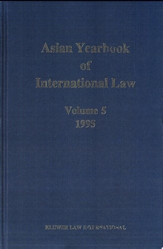 Asian Yearbook of International Law 1995