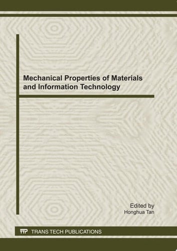 Mechanical Properties of Materials and Information Technology
