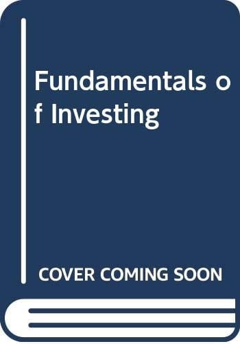 Fundamentals of Investing
