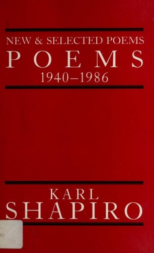New & Selected Poems, 1940-1986