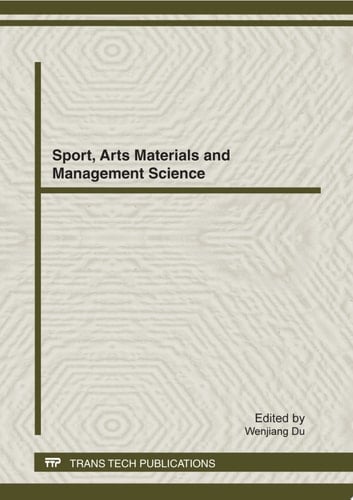 Sport, Arts Materials and Management Science