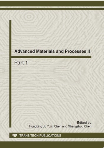 Advanced Materials and Processes II