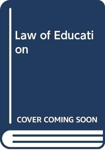 The law of education