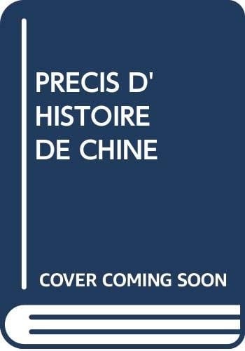 Précis d'histoire de Chine
