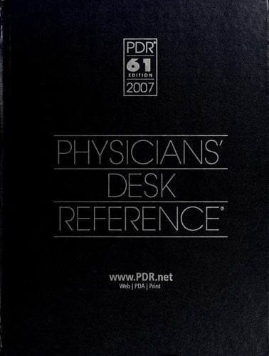 Physicians' Desk Reference 2007