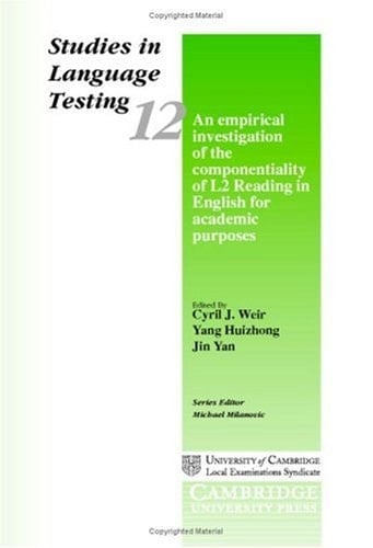 An Empirical Investigation of the Componentiality of L2 Reading in English for Academic Purposes