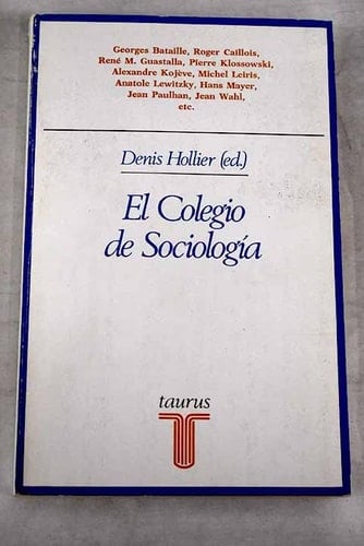 Colegio de Sociología (1937-39)