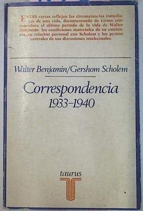 CORRESPONDENCIA 1933-1940 ENS281 (Spanish Edition)