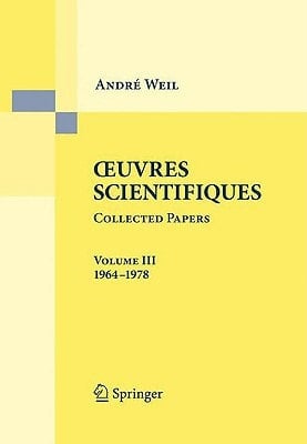 Oeuvres Scientifiques - Collected Papers III 1964-1978