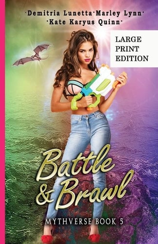 Battle & Brawl A Young Adult Urban Fantasy Academy Series Large Print Version