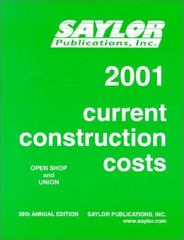 Current Construction Costs 2001