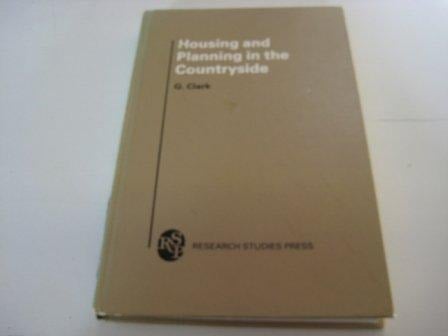 Housing and Planning in the Countryside (Wiley Medical Publication)