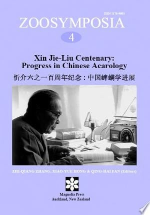 Xin Jie-Liu Centenary Progress in Chinese Acarology