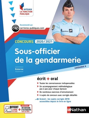 Concours sous-officier de la gendarmerie