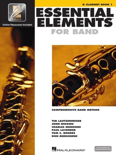 Essential Elements 2000 Comprehensive Band Method B clarinet book 1