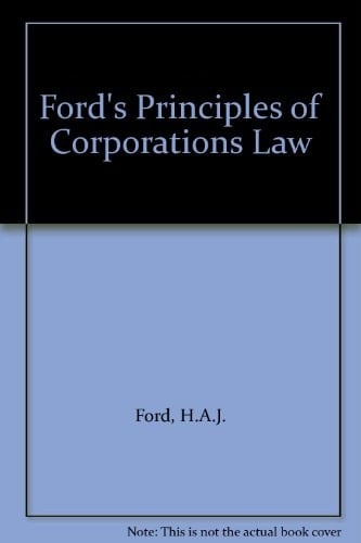 Ford's Principles of Corporations Law