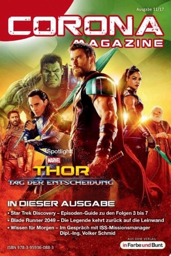 Corona Magazine 11/2017: November 2017 Nur der Himmel ist die Grenze