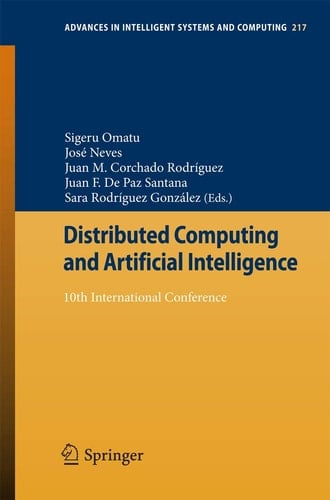 Distributed Computing and Artificial Intelligence 10th International Conference