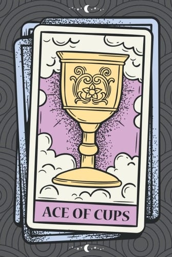 Ace of cups notebook: Writing version