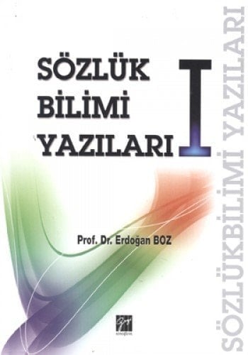 Sözlükbilimi yazıları