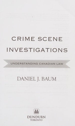 Crime Scene Investigations