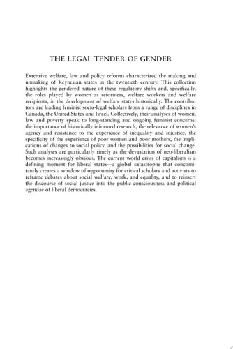 The Legal Tender of Gender