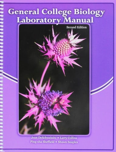 General College Biology Laboratory Manual
