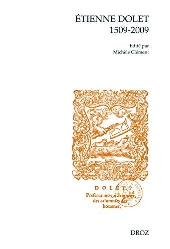 Étienne Dolet 1509-2009