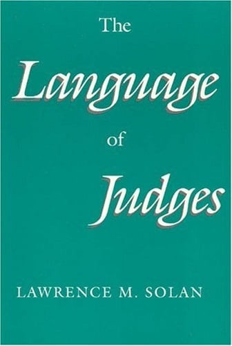 The Language of Judges