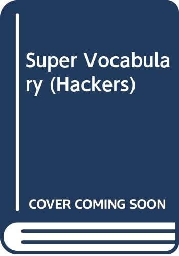 Hackers Super Vocabulary