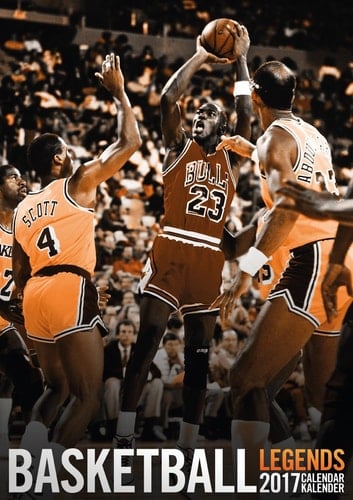 Basketball Legends 2017 Calendar