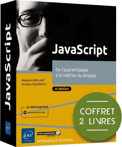 JavaScript Coffret en 2 volumes : De l'apprentissage à la maîtrise du langage