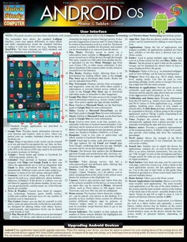 Android Os 5.0 Phone & Tablet