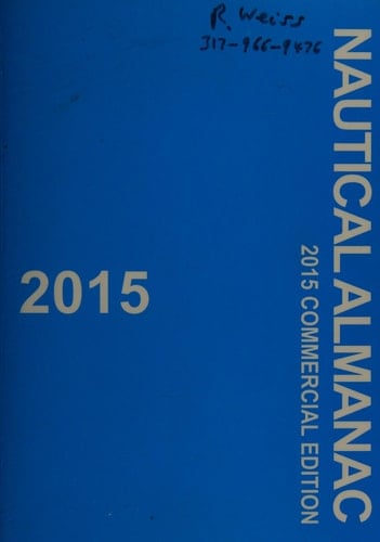 2015 Nautical Almanac 2015 Commercial Edition