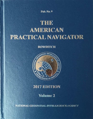 2017 American Practical Navigator 'bowditch' Volume 2