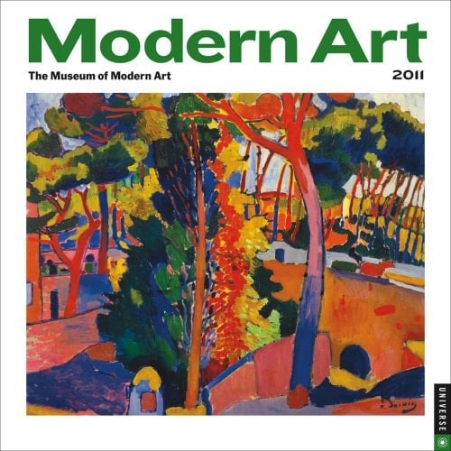 Modern Art 2011 Mini Wall Calendar