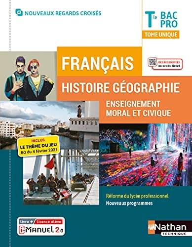 Français Histoire Géographie EMC Tle Bac Pro