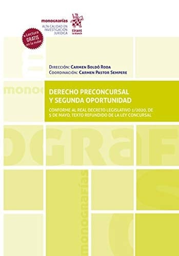 Derecho preconcursal y segunda oportunidad