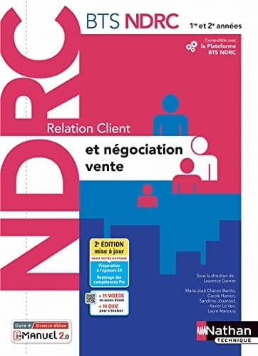 Relation client et négociation vente BTS NDRC 1re et 2e années