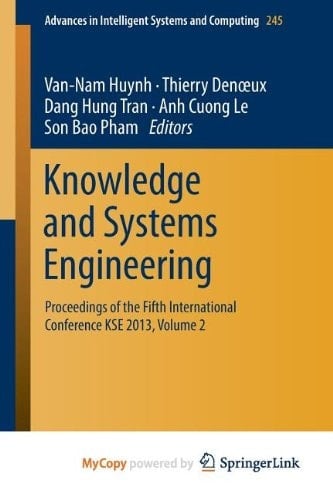 Knowledge and Systems Engineering Proceedings of the Fifth International Conference KSE 2013, Volume 2