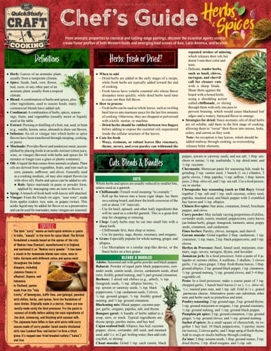 Chef's Guide to Herbs & Spices