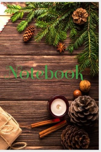 Christmas notebook: cute christmas notebook for making list, taking notes, and log book